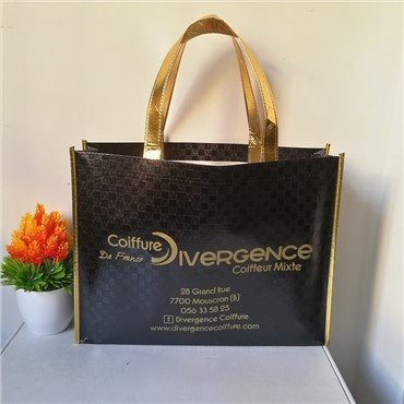 Beg Tote Berlapis Bukan Tenunan